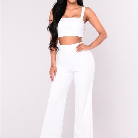 white fashionova 2 piece - Picture 6 of 6
